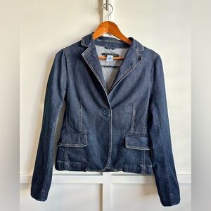 Marc Jacobs Dark Blue Denim Blazer